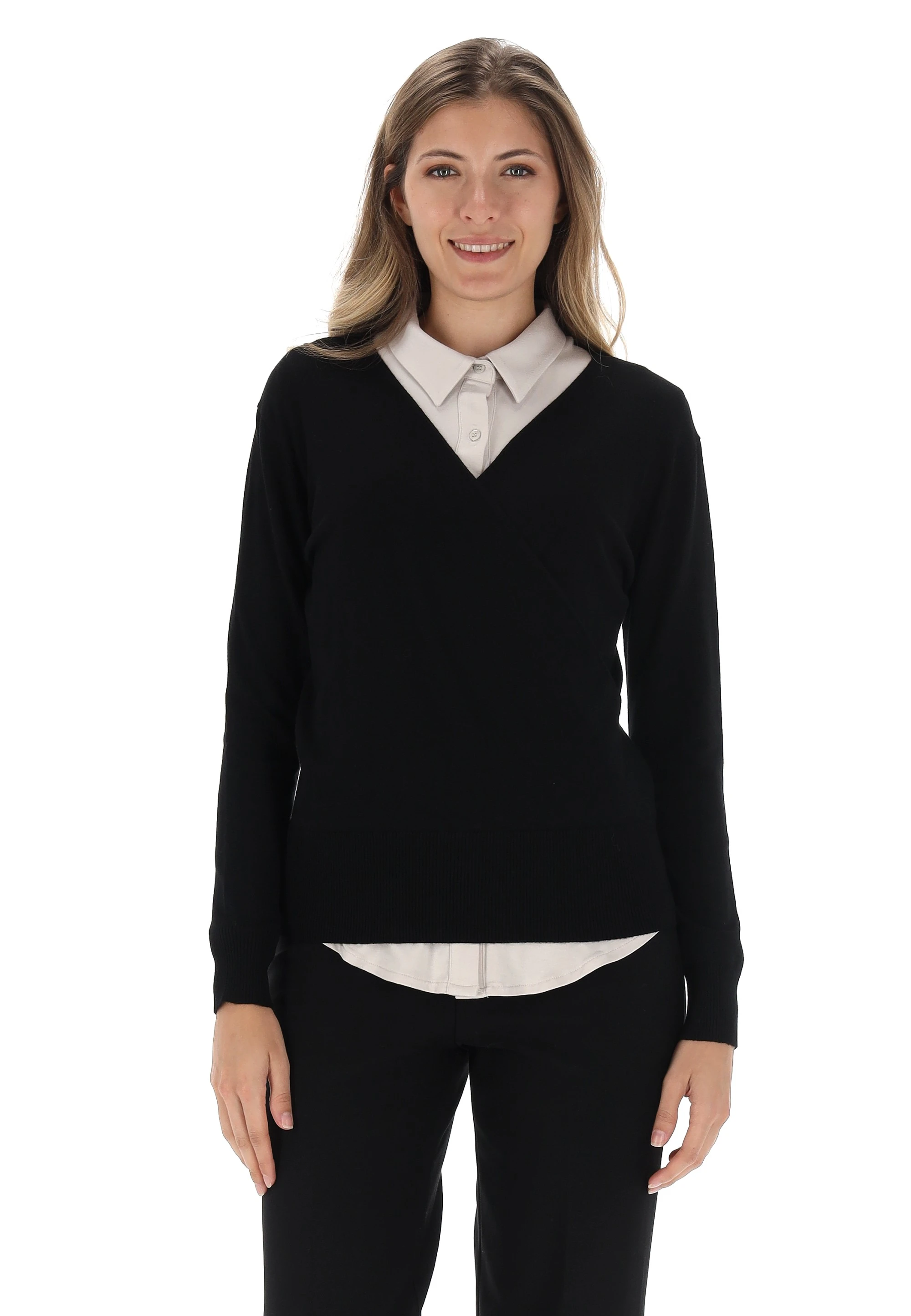 Maglia incrociata Ragno DI44TZ